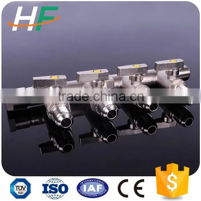 Alibaba china supply 4 Gas Ball Valves Manifolds