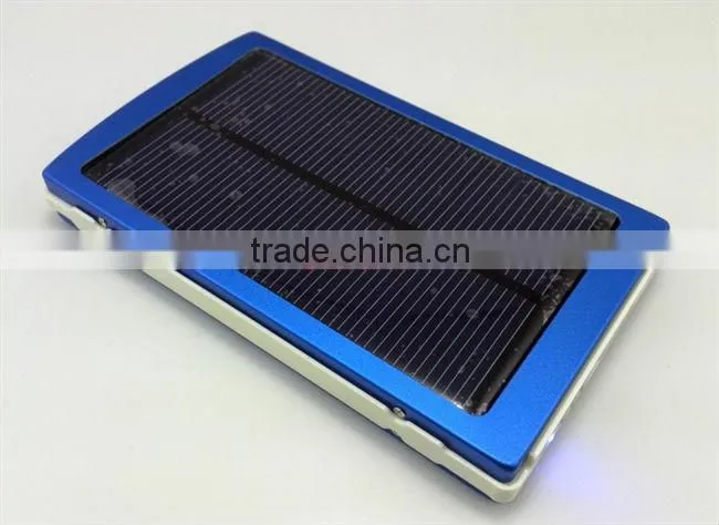 10000mAh Solar Powered Cell Phone Charger