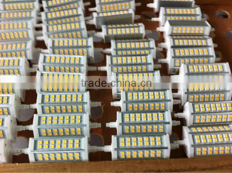 Zhejiang factory best price and high quality CRI>80 85-265v ac 5-15W snd led r7s led lamp with CE&ROHS and 2years warranty