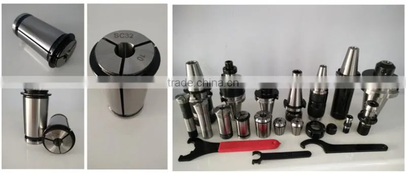 Powerful Straight Shank SC32 CNC Spring Clamping Collet