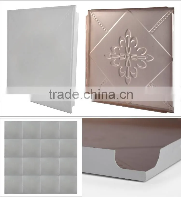 building material aluminum composite suspended decorative ceiling panel for office