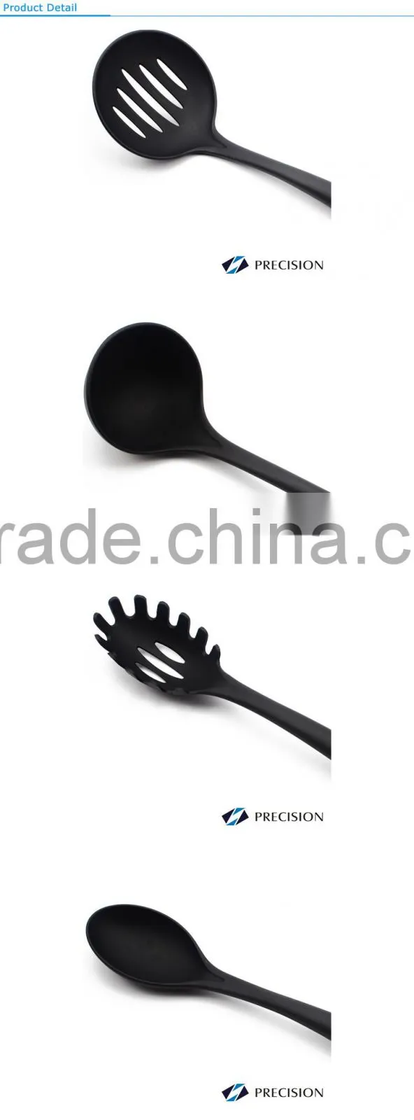 6pcs/set Wholesale Modern design promotion gifts Nylon Kitchen Utensil sets