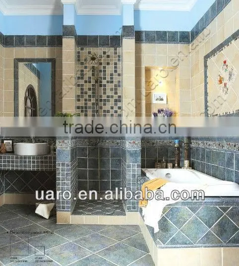 high-end vintage brick ceramic antique balcony rustic wall tiles Rafi Classic Series