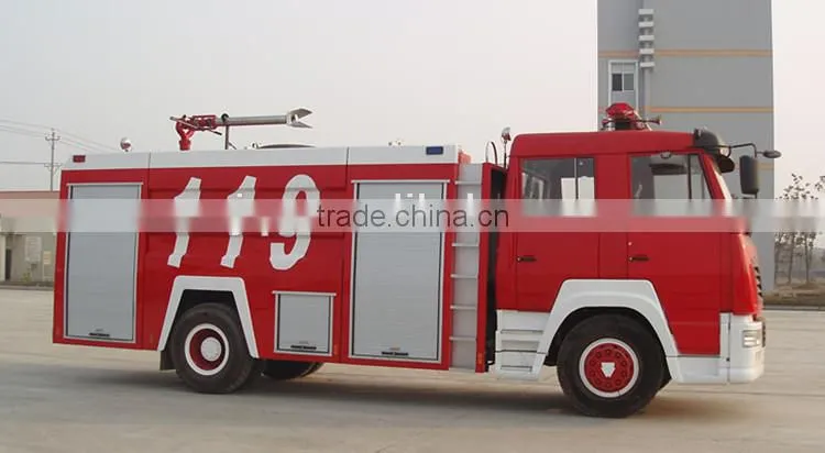 New condition top sell customized bottom price 8ton sinotruk new foam fire truck