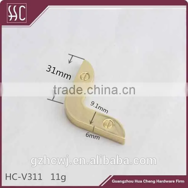 handbag corner, hardware corner for bags, metal corner for handbags