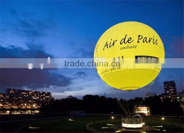 Amazing inflatable helium balloon,giant inflatable floating balloon with logo,led helium balloon for advertising