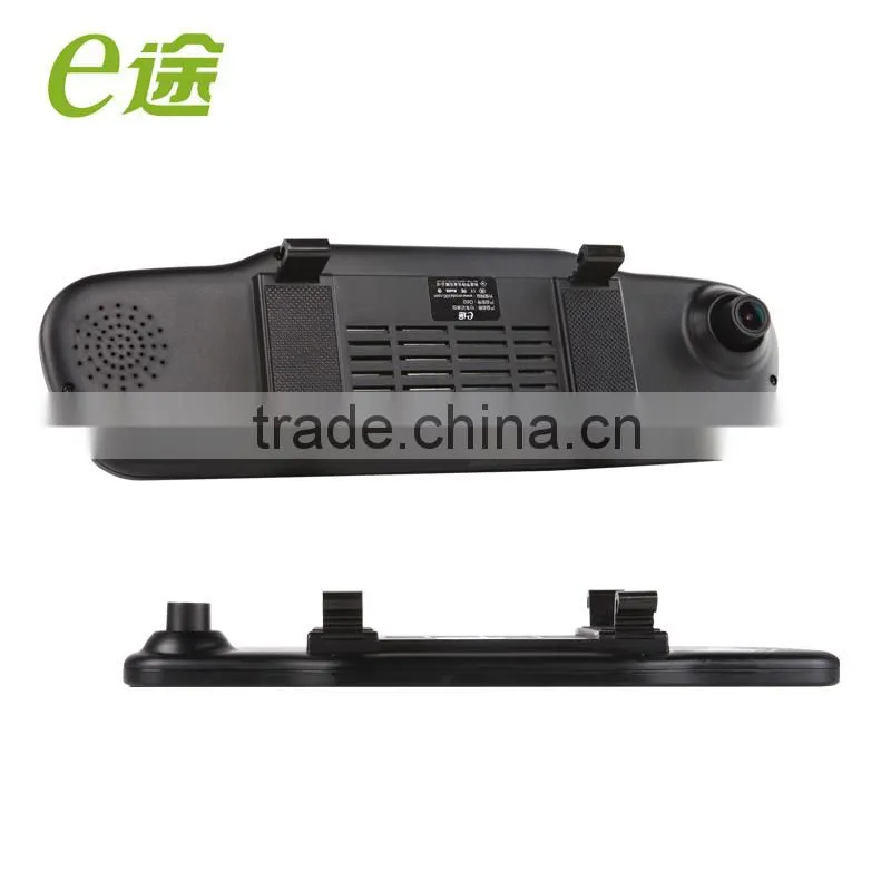 Andriod car mirror car gps navigation with wireless rearview camera support blutooth and recording
