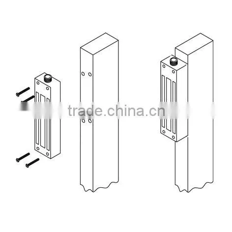 NEW style ! 500KG/1200LBS Waterproof outdoor electric magnetic lock