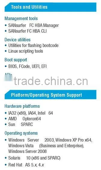QLogic 8Gb Fibre Channe PCIe l Host Bus Adapter QLE2560