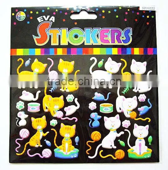 Top Level Puffy Sticker