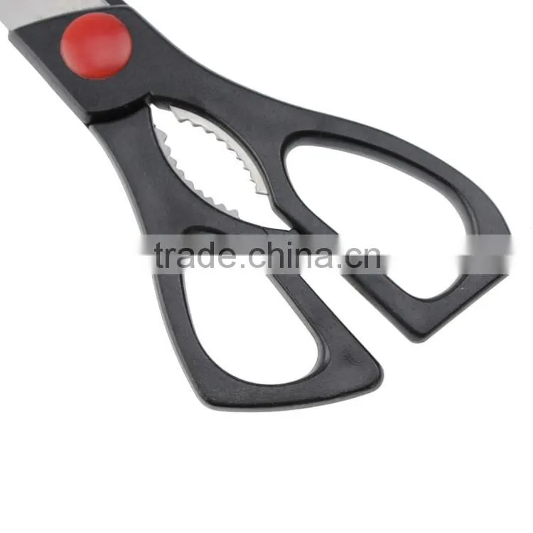 New Fasion kitchen stainless steel poultry scissor with bottle opener