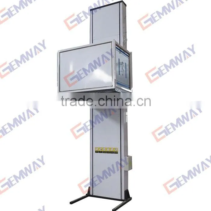CE/ISO9001 certificated home vertical handicap wheelchair lifts for sale