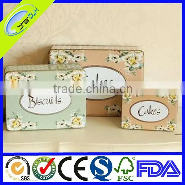 brown color chocolate gift box with colorful printing