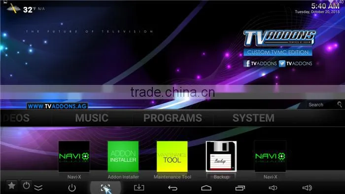 Newest arrival AML8726-s905 quad-core T95 android smart tv box