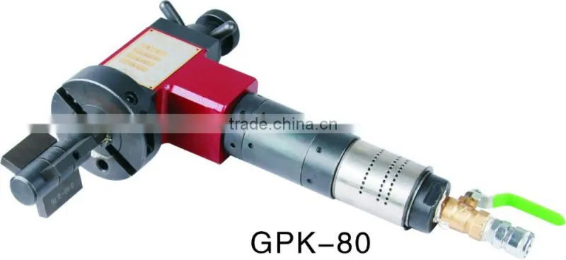 GPK-80 PNEUMATIC PIPE BEVELING MACHINE with free cutter