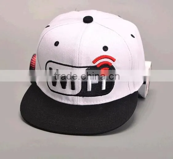 100% cotton snaback hats fashion hats