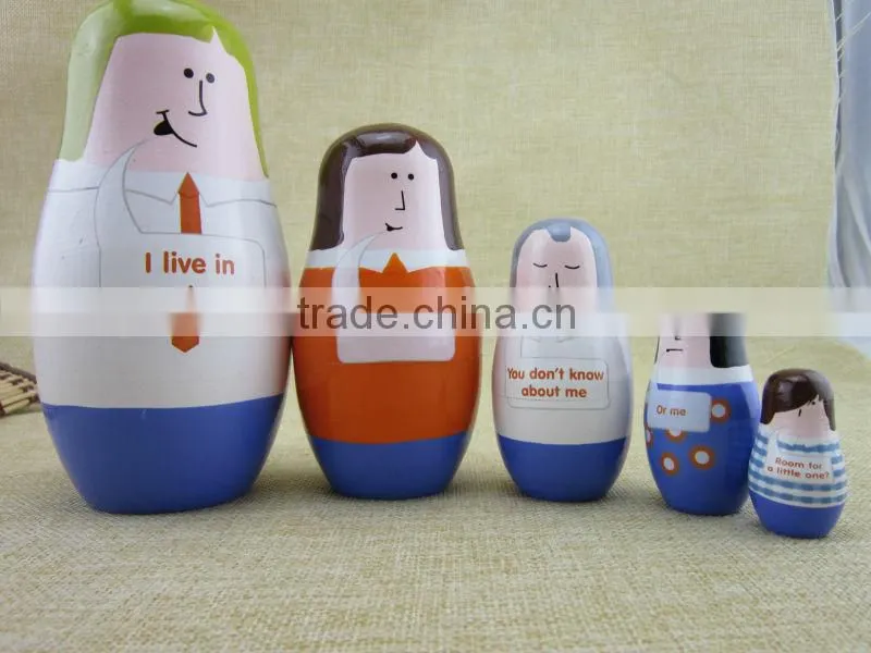 wood crafts nesting doll wooden matryoshka doll