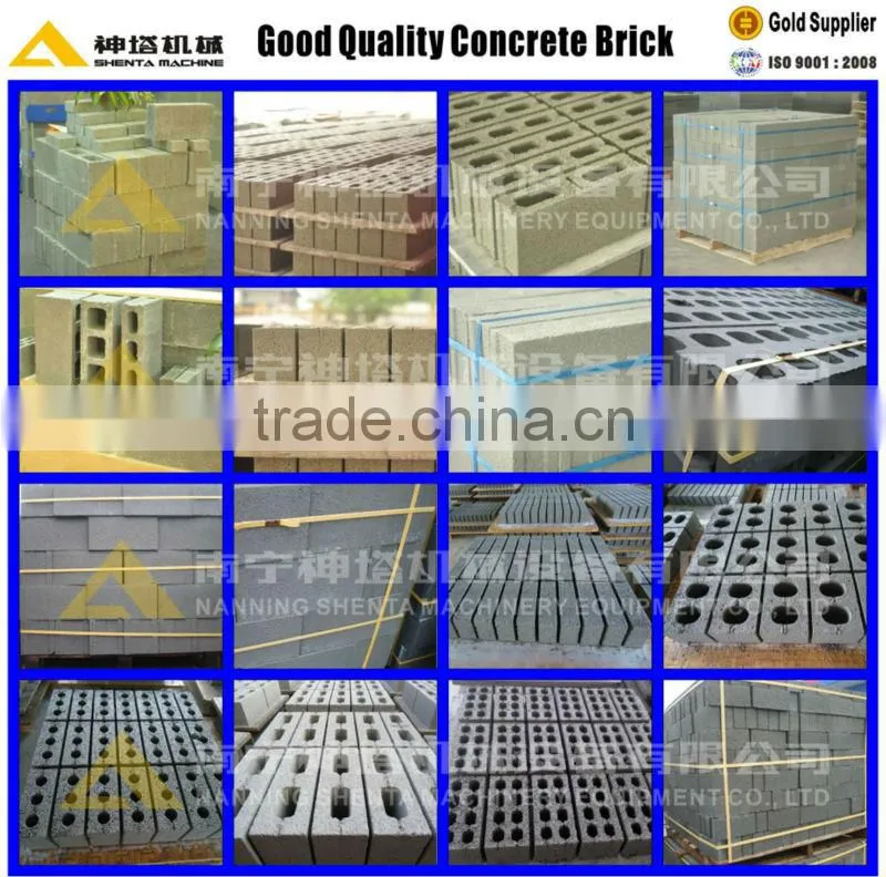 production line of concrete blocks,QTY10-15 paving block making machine