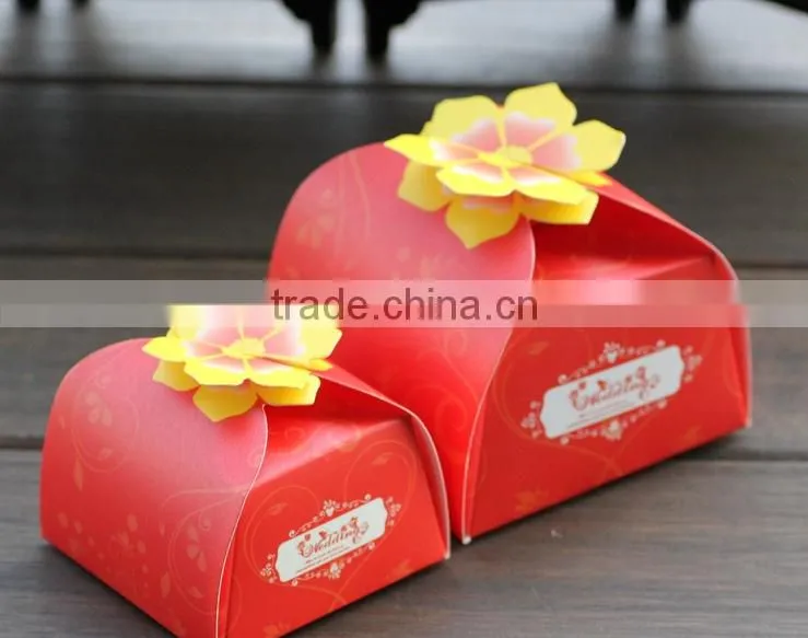 blue l Paper Gift Box candy paper box for wedding chocolate box