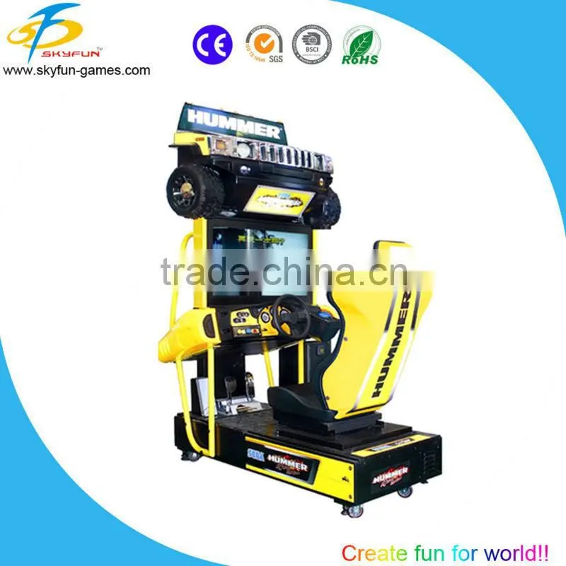 2016 high quality 42'' 52'' LCD simulator Car raing arcade game machine from China supplier