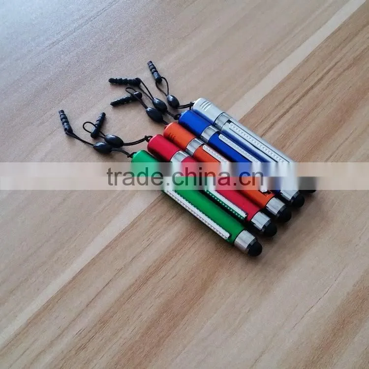 Plastic Stylus Promotional Retractable pull out banner pen