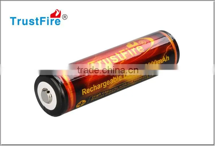 18650 3000mah lithium battery 3.7v Li-ion battery 18650 battery TrustFire rechargeable battery with PCB