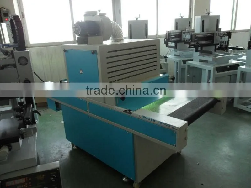UV drying equipment with conveyor belt for screen printing