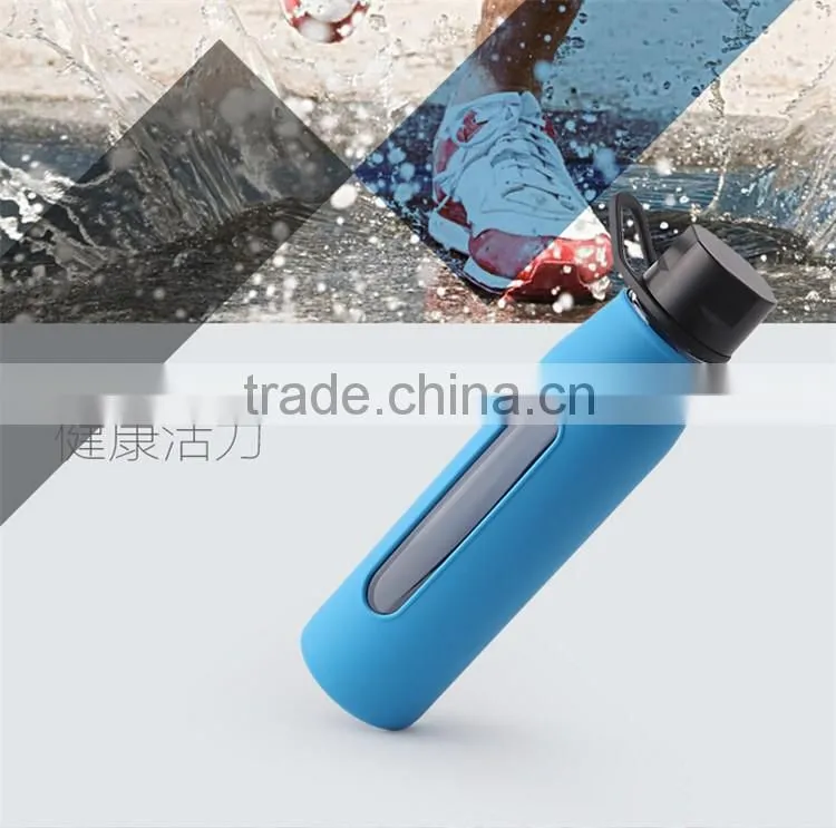 2016 Hot Selling Voss Water Glass Bottle/ Hot 5 Gallon Glass Water Bottle with Cat Cover