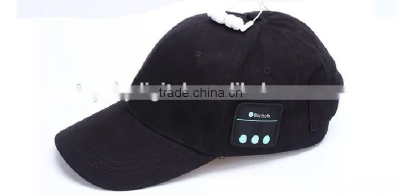 Sunshine cap with bluetooth music wireless sports headphone hat