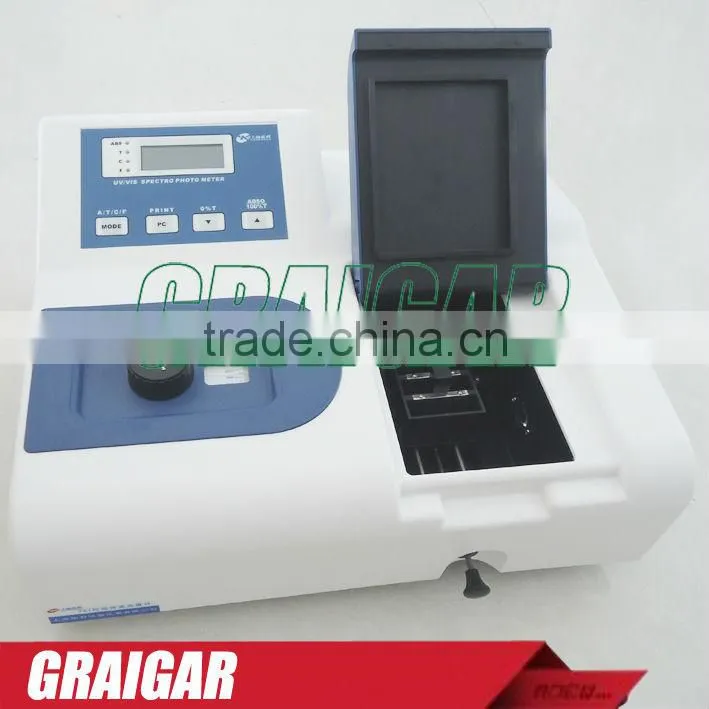 Visible Spectrophotometer 721 wavelength range 320-1020nm Spectral Bandwidth 6nm