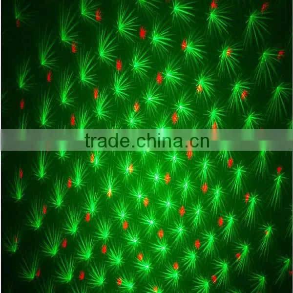150mW Red & Green mini laser light for home party