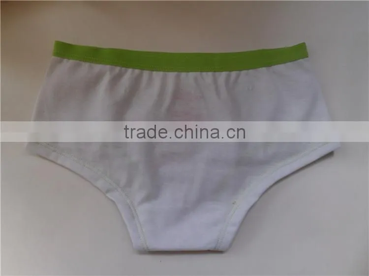 Best quality new design child cotton panty sexy children underwear