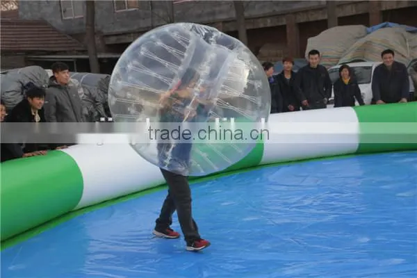Exciting inflatable bumper ball for adults