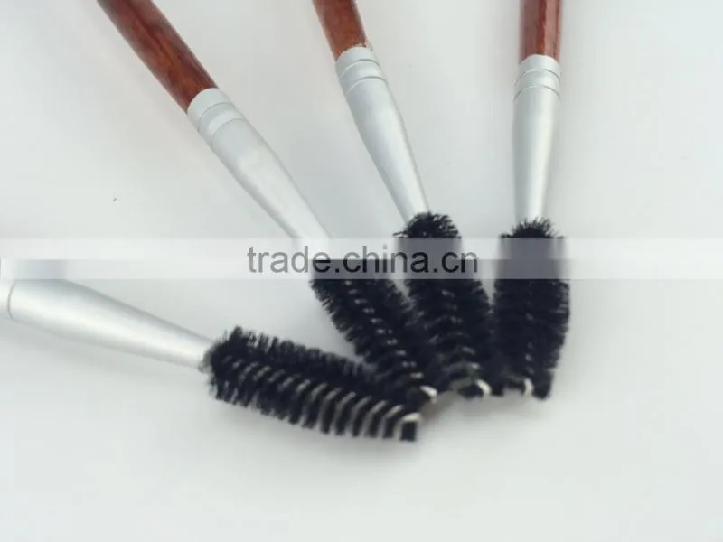 classic professional long wood handle makeup mascara brush