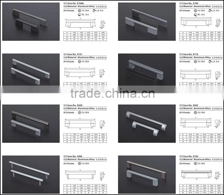 australian standard renovation kitchen cabinets door shoe aluminum hardware handles