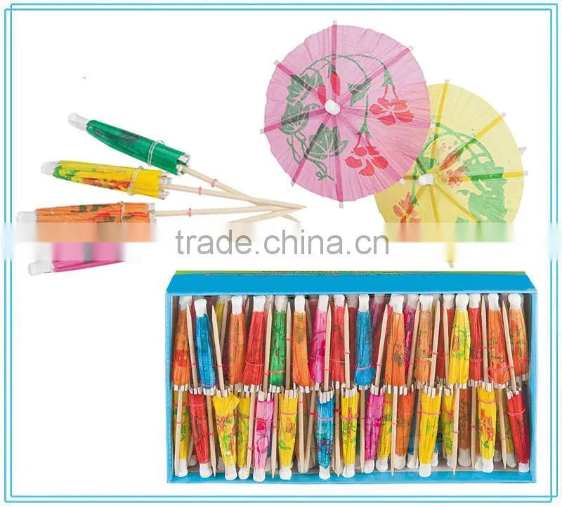 Club frill toothpicks