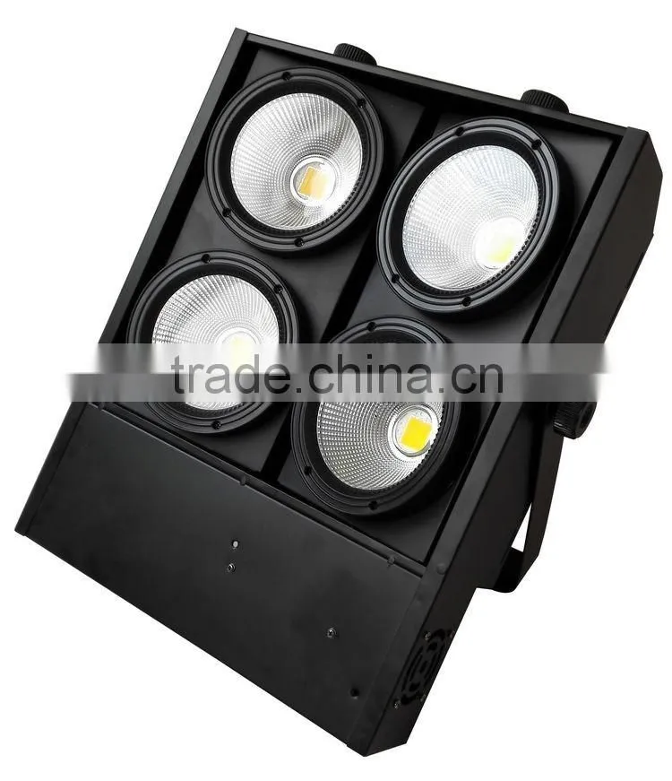 4*100Watt Factory Direct Sale 4*100W RGBWA+UV 6IN1 COB LED 4Eye Audience Blinder Light