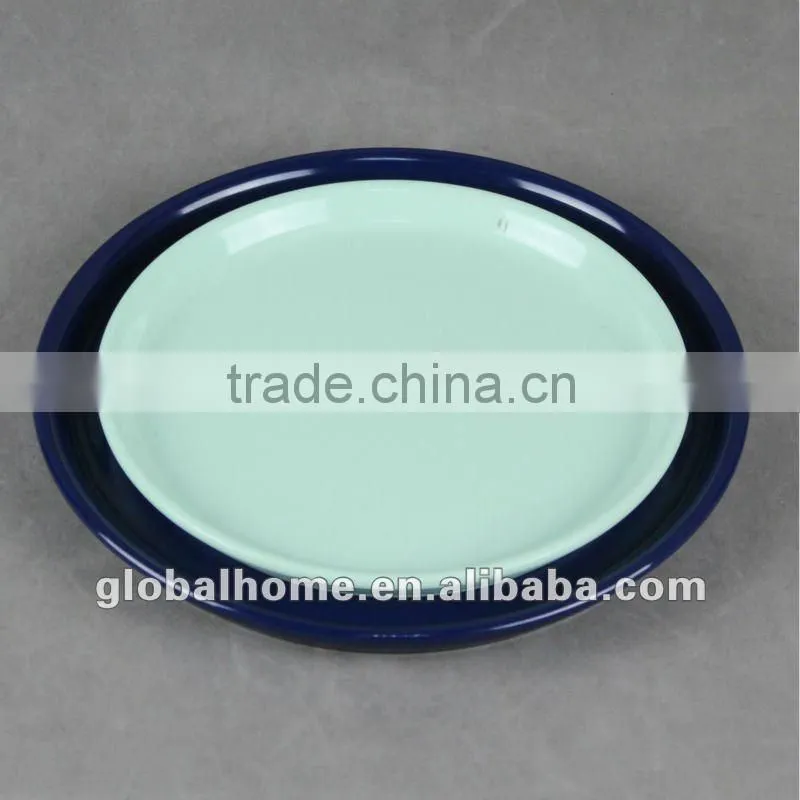 Black Melamine Anti-slip Tray