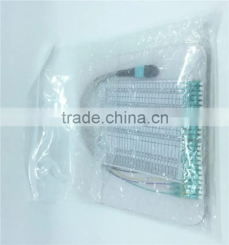 24 core Fanout MPO-LC fiber optic patch cord