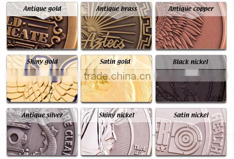Professional manufacturer specialty custom 3d die casting engravable zinc alloy brass plating british air force coins