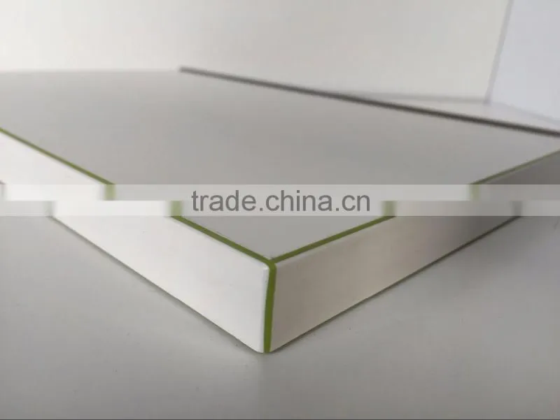 light green color Acrylic mdf kitchen cabinet doors