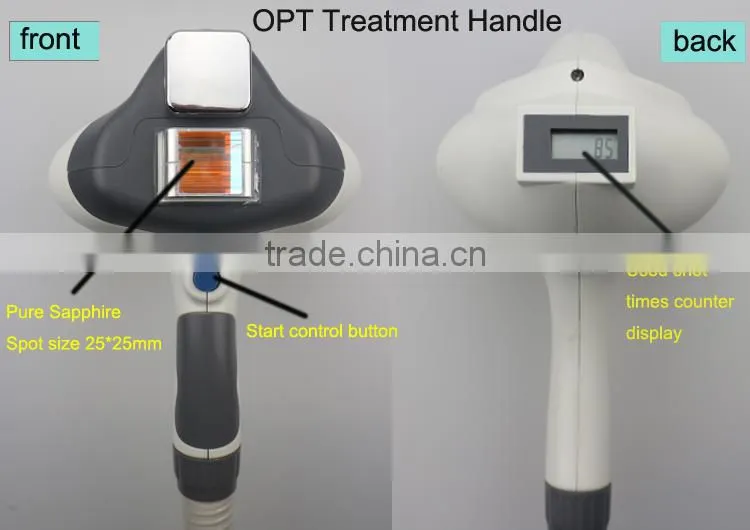 3000W OPT SHR IPL RF permanent line hair removal machine at home