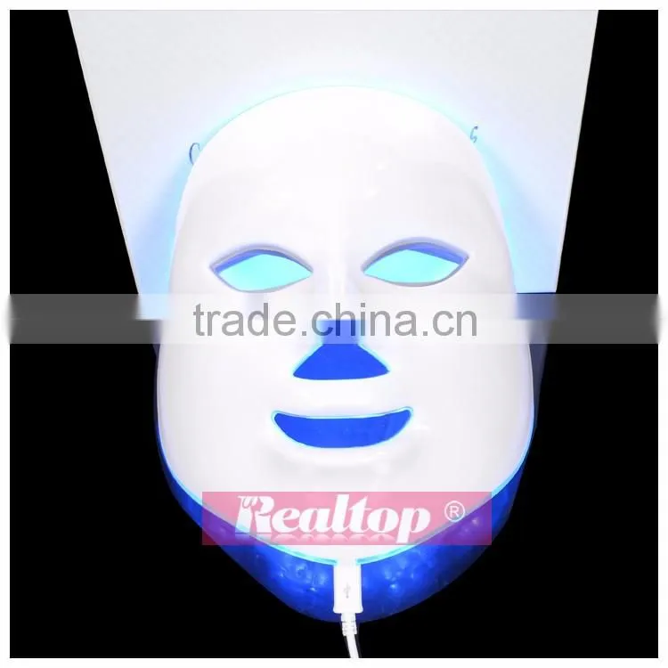 skin care mascara facial photodynamics pdt rejuvenation anti aging red yellow green blue led light therapy cosmetic facial mask