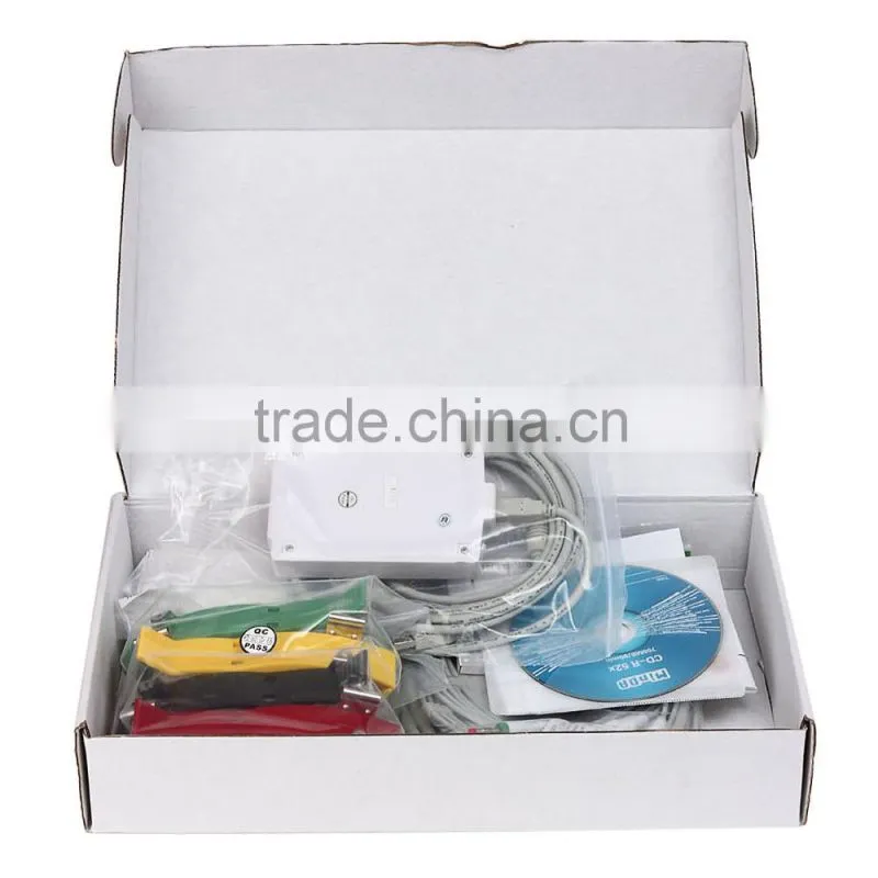 12 lead Resting PC ECG System with Diagnostic Cardiology auto interpretation