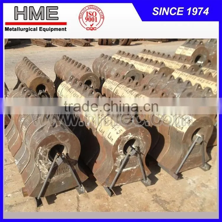 Metal scrap shredder hammer