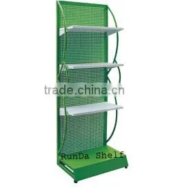 FD-07 metal wheels stands for supermarkets rack