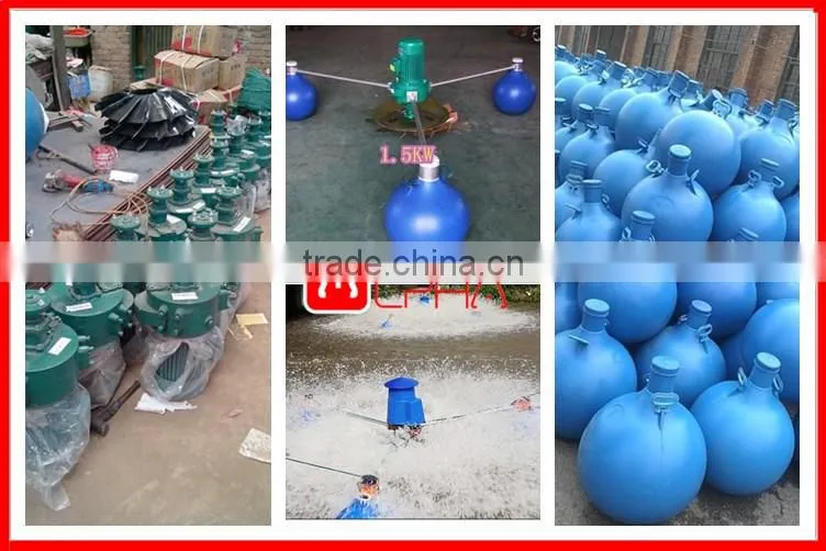 Aquaculture water diffuser oxygen floating plastic aerator machine