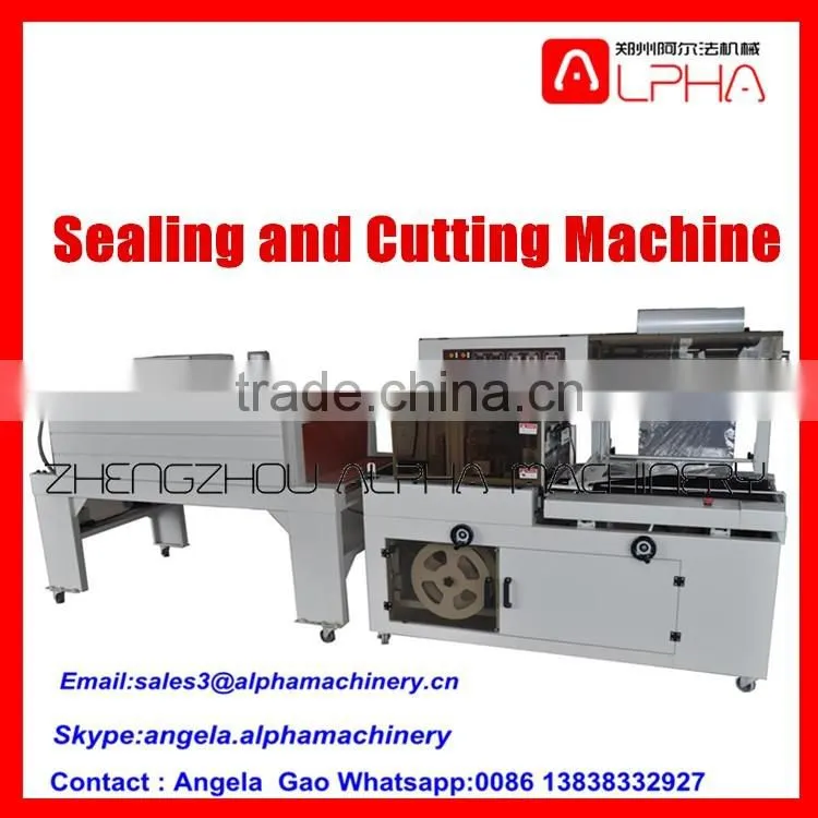 Automatic sealing machine/ hot shrink film packing machine
