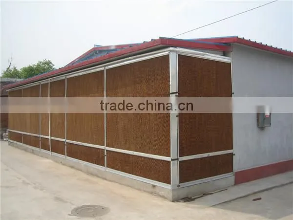 Advanced chicken house evaporative cooling pad for poultry houses