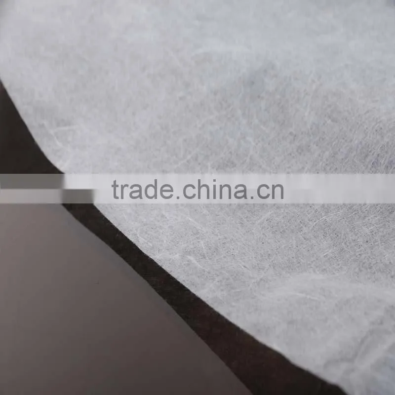 lace curtain fabric of non woven interlining